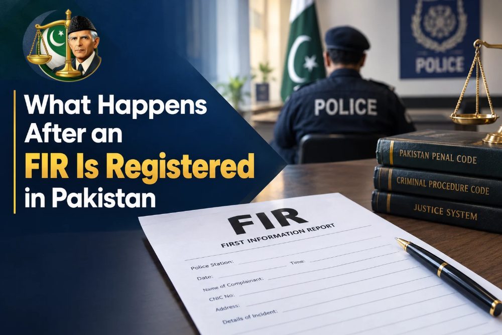 What Happens After an FIR Is Registered in Pakistan
